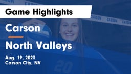 Carson  vs North Valleys  Game Highlights - Aug. 19, 2023