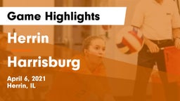 Herrin  vs Harrisburg Game Highlights - April 6, 2021