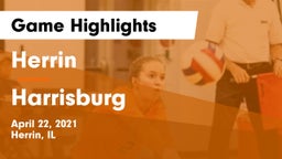 Herrin  vs Harrisburg Game Highlights - April 22, 2021