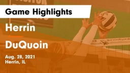 Herrin  vs DuQuoin Game Highlights - Aug. 28, 2021