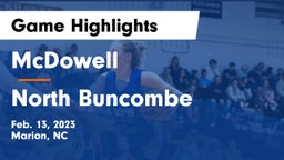 McDowell   vs North Buncombe  Game Highlights - Feb. 13, 2023