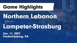 Northern Lebanon  vs Lampeter-Strasburg  Game Highlights - Jan. 11, 2022