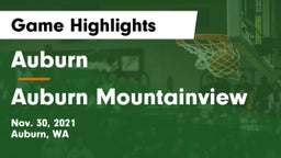 Auburn  vs Auburn Mountainview  Game Highlights - Nov. 30, 2021