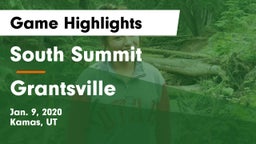 South Summit  vs Grantsville  Game Highlights - Jan. 9, 2020