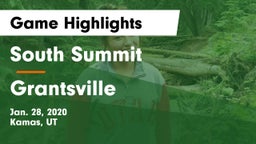 South Summit  vs Grantsville  Game Highlights - Jan. 28, 2020