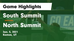 South Summit  vs North Summit  Game Highlights - Jan. 5, 2021