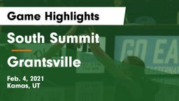 South Summit  vs Grantsville  Game Highlights - Feb. 4, 2021