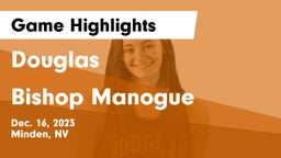 Douglas  vs Bishop Manogue  Game Highlights - Dec. 16, 2023