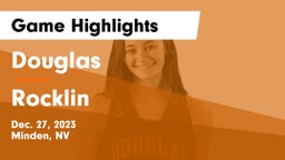 Douglas  vs Rocklin Game Highlights - Dec. 27, 2023