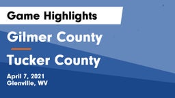Gilmer County  vs Tucker County  Game Highlights - April 7, 2021