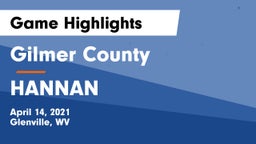 Gilmer County  vs HANNAN Game Highlights - April 14, 2021