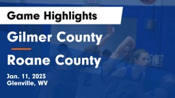 Gilmer County  vs Roane County  Game Highlights - Jan. 11, 2023