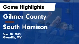 Gilmer County  vs South Harrison  Game Highlights - Jan. 20, 2023
