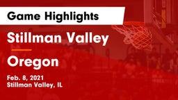 Stillman Valley  vs Oregon  Game Highlights - Feb. 8, 2021