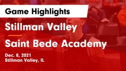 Stillman Valley  vs Saint Bede Academy Game Highlights - Dec. 8, 2021