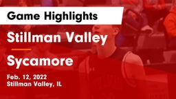 Stillman Valley  vs Sycamore  Game Highlights - Feb. 12, 2022