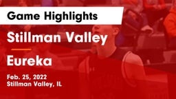 Stillman Valley  vs Eureka  Game Highlights - Feb. 25, 2022
