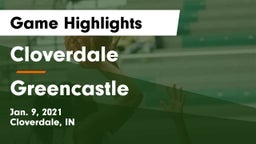 Cloverdale  vs Greencastle  Game Highlights - Jan. 9, 2021