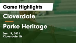 Cloverdale  vs Parke Heritage  Game Highlights - Jan. 19, 2021