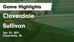Cloverdale  vs Sullivan  Game Highlights - Jan. 22, 2021