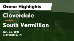 Cloverdale  vs South Vermillion  Game Highlights - Jan. 23, 2023