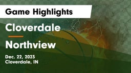Cloverdale  vs Northview  Game Highlights - Dec. 22, 2023