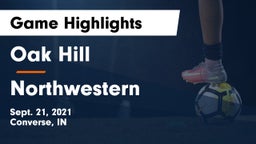 Oak Hill  vs Northwestern  Game Highlights - Sept. 21, 2021