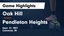 Oak Hill  vs Pendleton Heights  Game Highlights - Sept. 27, 2021
