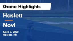 Haslett  vs Novi Game Highlights - April 9, 2022