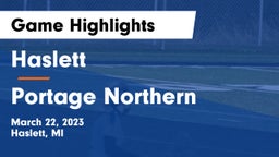 Haslett  vs Portage Northern  Game Highlights - March 22, 2023