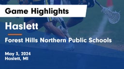 Haslett  vs Forest Hills Northern Public Schools Game Highlights - May 3, 2024