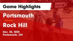 Portsmouth  vs Rock Hill  Game Highlights - Dec. 30, 2020