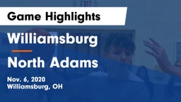 Williamsburg  vs North Adams  Game Highlights - Nov. 6, 2020