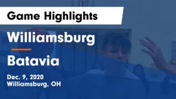 Williamsburg  vs Batavia  Game Highlights - Dec. 9, 2020