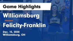 Williamsburg  vs Felicity-Franklin  Game Highlights - Dec. 15, 2020