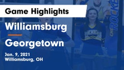 Williamsburg  vs Georgetown  Game Highlights - Jan. 9, 2021