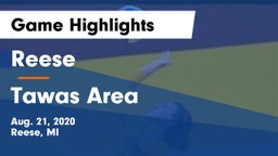 Reese  vs Tawas Area  Game Highlights - Aug. 21, 2020