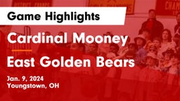Cardinal Mooney  vs East  Golden Bears Game Highlights - Jan. 9, 2024