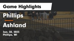 Phillips  vs Ashland  Game Highlights - Jan. 30, 2023
