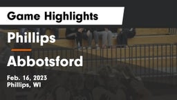 Phillips  vs Abbotsford  Game Highlights - Feb. 16, 2023