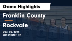 Franklin County  vs Rockvale  Game Highlights - Dec. 20, 2021
