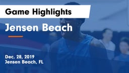 Jensen Beach  Game Highlights - Dec. 28, 2019