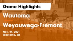 Wautoma  vs Weyauwega-Fremont  Game Highlights - Nov. 24, 2021