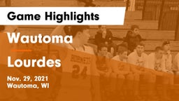 Wautoma  vs Lourdes  Game Highlights - Nov. 29, 2021