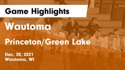Wautoma  vs Princeton/Green Lake  Game Highlights - Dec. 20, 2021