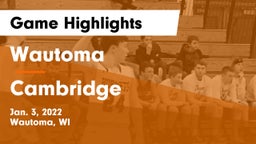 Wautoma  vs Cambridge  Game Highlights - Jan. 3, 2022