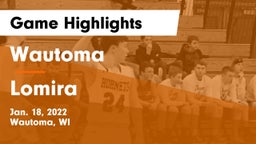 Wautoma  vs Lomira  Game Highlights - Jan. 18, 2022