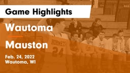 Wautoma  vs Mauston  Game Highlights - Feb. 24, 2022
