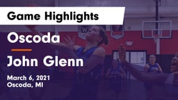 Oscoda  vs John Glenn  Game Highlights - March 6, 2021