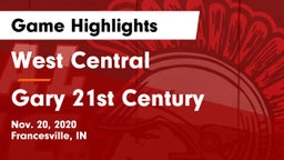 West Central  vs Gary 21st Century Game Highlights - Nov. 20, 2020